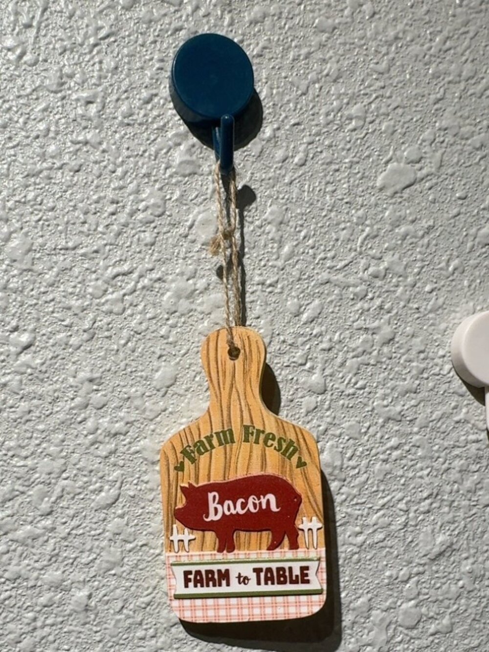 Kurt S. Adler “Farm Fresh Bacon” Cutting Board Hanging Ornament